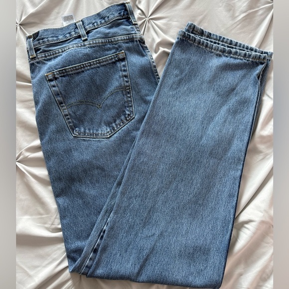 Levi's Men's 550 Classic Straight Blue Jeans Size 40x36 - Picture 2 of 5